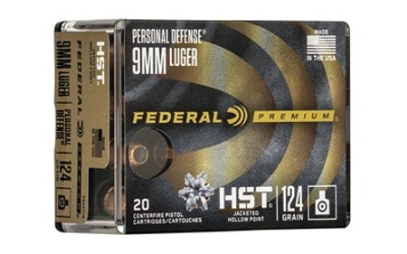 FED 9MM+P 124GR HST JHP 20 - 556 Black Friday Promotion